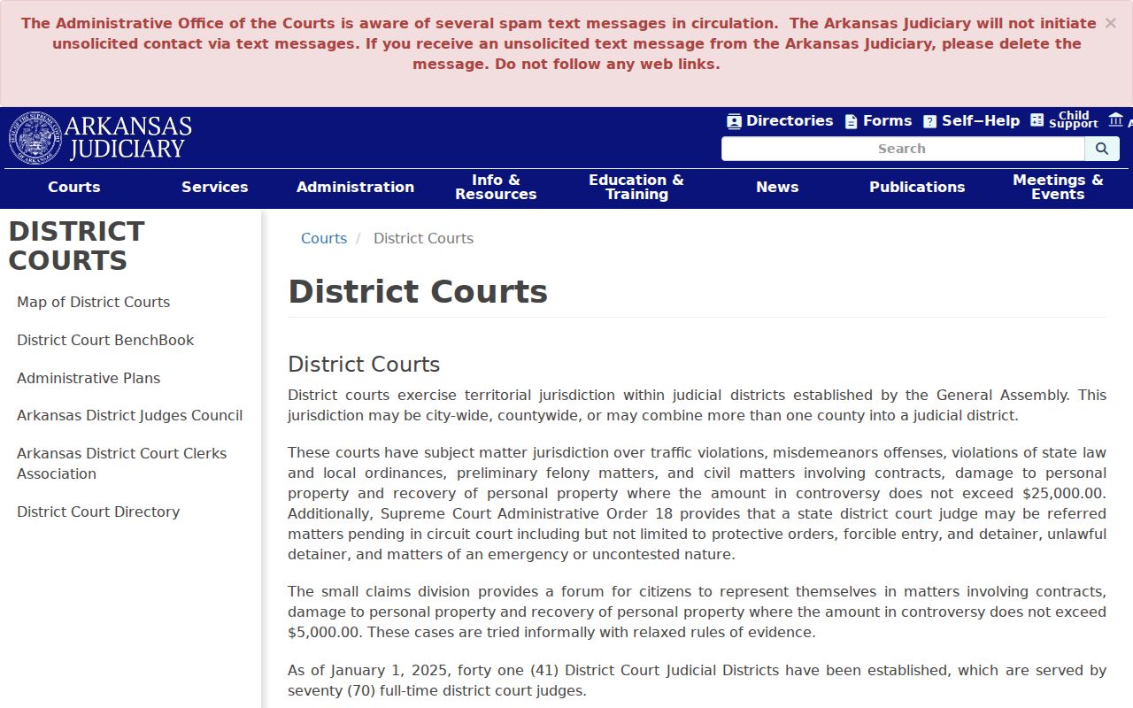Lee County civil docket District Court jurisdiction source